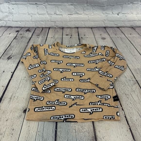 Hux Baby Graphic Print Shirt - Picture 1 of 3